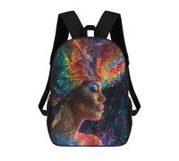sinyumoney Rainbow Shower Mochila Escolar Impresa En 3D 17inch Mochila Escolar Infantil Mochilas De Viaje Mochila Informal De Moda Para Niños Y Estudiantes