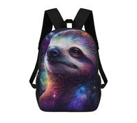 sinyumoney Rainbow Sloth Galaxy Art Print Mochila Escolar Ligera Para Aeropuerto Y Universidad Para Estudiantes. Mochila Para La Escuela/trabajo/viajes 17inch