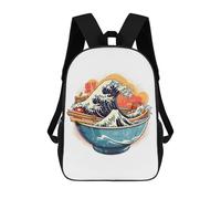 sinyumoney Ramen Japanese Food Mochila Escolar Mochilas Escolares Para Niñas Y Niños Mochila Con Bolsillo Mochila Escolar De Moda Mochila Infantil 17inch