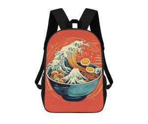 sinyumoney Ramen Japanese Food Mochila Infantil De Moda Divertida Mochila Escolar Para Niños Y Adolescentes Con Impresión 3D Para Niños 17inch