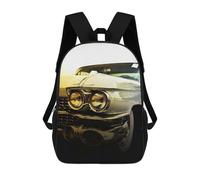 sinyumoney Rare Classic Cars Mochila Infantil Con Impresión 3D, Mochila Escolar Para Niños, Mochila Informal Divertida Para Niños Y Adolescentes 17inch