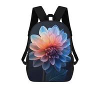sinyumoney Realistic Flowers Mochila Escolar Infantil Impresa En 3D 17inch Mochilas Escolares Para Niños, Estilo Casual Y Moderno, Mochilas De Viaje De Alta Capacidad