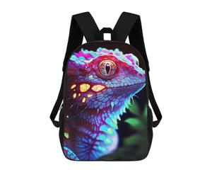 sinyumoney Realistic Lizard Fantasy Mochila Escolar Para Niños, Mochila Escolar Impresa En 3D Para Estudiantes De Primaria Y Secundaria 17inch