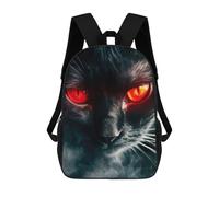 sinyumoney Red Eyed Feline Mochilas Infantiles Escolares Impresas En 3D, Mochilas Para Niños, Mochilas De Viaje Para Niños Y Niñas, Mochilas Escolares Para Niños 17inch