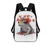 sinyumoney Red Eyed Tree Frog Art Mochilas Escolares, Mochilas Para Portátil, Mochilas Para Camping, Aventuras Al Aire Libre Y Viajes Diarios 17inch