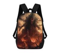 sinyumoney Red Eyes Monster Mochila Escolar Infantil Impresa En 3D Para Niños, Mochila De Viaje De Alta Capacidad, Bolsas Para Libros, Mochila Escolar Infantil 17inch