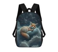 sinyumoney Red Fox Dreaming Mochila De Negocios Resistente Para Portátil Para Hombres, Mujeres Y Adolescentes 17inch