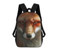 sinyumoney Red Fox Mochila Escolar Resistente Al Agua - Perfecta Para Viajes, Trabajo Y Uso Diario 17inch