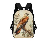 sinyumoney Red Kite Bird Mochila Escolar, De Negocios, Resistente, Para Portátil, Para Camping, Aventuras Al Aire Libre Y Viajes Diarios 17inch