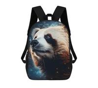 sinyumoney Red Panda Portrait -1 Mochila Escolar Para Niños, Mochila Escolar Impresa En 3D Para Estudiantes De Primaria Y Secundaria 17inch