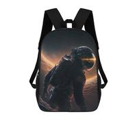 sinyumoney Reflecting The Sun Mochila Escolar Impresa En 3D Para Niños, Mochila Escolar, Mochilas De Viaje, Bolso Informal De Moda Para Niños Y Estudiantes 17inch