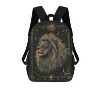 sinyumoney Regal Lion Mochilas Escolares Mochilas Escolares De Secundaria Mochila Informal Para Acampar Aventuras Al Aire Libre Y Viajes Diarios 17inch