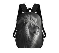 sinyumoney Regal Lion Portrait Mochila Escolar Mochilas Escolares Para Niñas Y Niños Mochila Con Bolsillo Mochila Escolar De Moda Para Niños 17inch