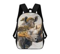 sinyumoney Regal Majesty of Nature Mochila Grande Escolar Para Niños - Perfecta Para Viajes, Trabajo Y Uso Diario 17inch