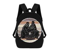sinyumoney Retro Christian Vintage Mochila Escolar Infantil Impresa En 3D Para Niños, Mochilas De Viaje, Bolsas Para Libros Para Niños Estudiantes De Primaria 17inch