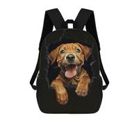 sinyumoney Rhodesian Ridgeback Mochila Escolar Impresa En 3D 17inch Mochila Escolar Infantil Mochilas De Viaje Mochila Informal De Moda Para Niños Y Estudiantes