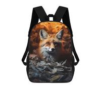 sinyumoney Rich Wealthy Money Fox Mochilas Infantiles Impresas En 3D Para Niños. Mochilas De Viaje De Moda Para Niños. Mochila Escolar Para Estudiantes De Primaria Y Secundaria.