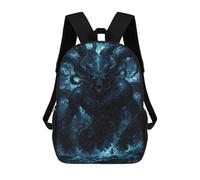 sinyumoney Rise of The Leviathan Mochilas Impresas En 3D Para Niños, Mochila Escolar, Mochila De Moda Para Niños De Primaria Y Secundaria 17inch