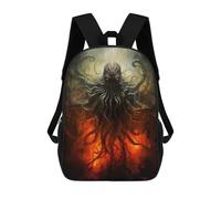 sinyumoney Rising from The Depths Mochila Escolar Para Niños, Mochila Escolar De Gran Capacidad Para Niños, Mochila Escolar 3D, Regalos Para Niños 17inch