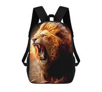 sinyumoney Roaring Lion Artwork Mochila Escolar Infantil Impresa En 3D Para Niños, Mochilas De Viaje, Bolsas Para Libros, Mochila Escolar Infantil 17inch