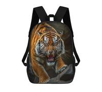sinyumoney Roaring Tiger Close-Up Mochilas Infantiles Mochila Escolar Impresa En 3D Para Niños Mochilas De Viaje Bolsas Para Libros Para Niños 17inch Mochila Escolar