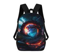 sinyumoney Roots of Fire Mochila Para Niños, Adolescentes Y Estudiantes, Mochilas Para Niñas, Mochilas Para Niños Pequeños, Primaria Y Secundaria 17inch