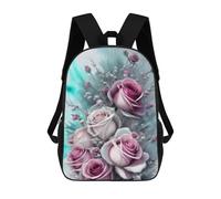 sinyumoney Roses Bouquet Wall Art Print Mochila De Viaje Para La Universidad Mochilas Para La Escuela/trabajo/viajes 17inch