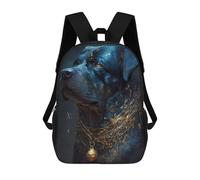 sinyumoney Rottweiler Dog Mochila Escolar Infantil Estampada Para Adultos Y Niños, Mochila De Viaje Para El Día A Día 17inch
