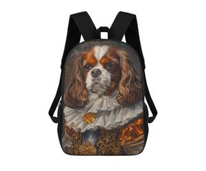 sinyumoney Royal Cavalier King Charles Spaniel Portrait Mochila De Viaje Para La Universidad, Mochilas Para Adolescentes, Chicas, Chicos, Mujeres Y Hombres 17inch