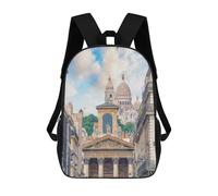 sinyumoney Rue Laffitte Mochila Escolar Grande, Ligera E Informal: Perfecta Para Viajes, Trabajo Y Uso Diario 17inch