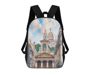 sinyumoney Rue Laffitte Mochila Escolar Grande, Ligera E Informal: Perfecta Para Viajes, Trabajo Y Uso Diario 17inch