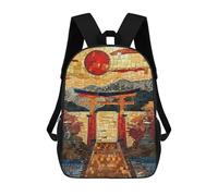 sinyumoney Sacred Torri Path Mosaic Mochila Escolar Infantil Impresa En 3D Para Niños, Mochilas De Viaje, Bolsas Para Libros, Mochila Escolar Infantil 17inch