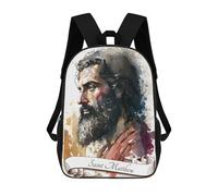 sinyumoney Saint Matthew The Apostle Mochila Escolar, Mochila Informal, Mochila De Día, Mochila Escolar, De Trabajo, De Viaje Para Niñas, Adolescentes 17inch