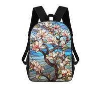 sinyumoney Sakura Bloom Japanese Art Mochila Infantil De Moda Divertida Mochila Escolar Para Niños Y Adolescentes Con Impresión 3D Para Niños 17inch