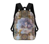 sinyumoney Salle Des Illustres Mochila De Peluche Con Dibujos Animados, Mochila 3D Para Niños, Bolsa Escolar, Idea De Regalo De Cumpleaños Para Niños Y Niñas 17inch
