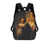 sinyumoney Samson Threatening A Man Mochila Escolar, Mochila Informal, Mochila De Día, Mochila Escolar, De Trabajo, De Viaje Para Niñas, Adolescentes 17inch