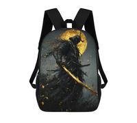 sinyumoney Samurai Warrior with Sword -1 Mochila Escolar Infantil De 17 Pulgadas Con Estampado 3D, Mochila Moderna Para Niños, Mochilas De Viaje, Bolsas Para Libros, Mochila Escolar Infantil