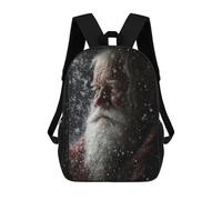 sinyumoney Santa Claus IV Mochila Escolar Impresa En 3D Mochilas Informales Para Niños Mochila Escolar Impresa En 3D Para Niños De Primaria Y Secundaria 17inch