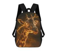 sinyumoney Scary Fantasy Giraffe Mochila Escolar Impresa En 3D Para Niños Y Niñas, Mochila Para Portátil Para Niños/estudiantes/adultos 17inch