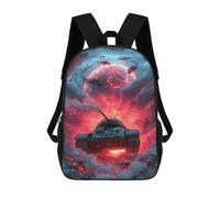 sinyumoney Sci-Fi Tank Battle Scene Mochila De Viaje Para La Universidad Mochilas Para La Escuela/trabajo/viajes 17inch