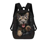 sinyumoney Scottish Terrier Mochilas Para Niños 17inch Mochila Escolar Mochila Escolar Impresa En 3D Para Niños De Primaria Y Secundaria