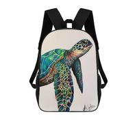 sinyumoney Sea Turtle Mochila Escolar, Mochila De Negocios Para Portátil, Mochila Unisex Informal Para Adolescentes, Niños, Mujeres Y Hombres 17inch