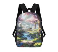 sinyumoney Secret Garden Mochila De Moda Para Papelería, Impermeable, Informal, Para Hombres, Mujeres Y Adolescentes 17inch