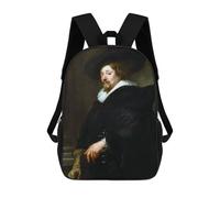 sinyumoney Self Portrait Paul Rubens Mochila De Negocios Resistente Para Portátil Para La Escuela/trabajo/viajes 17inch