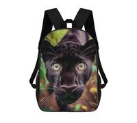 sinyumoney Selfie of A Young Panther Mochila Escolar Infantil Impresa En 3D Para Niños, Mochilas De Viaje De Alta Capacidad, Bolsas Para Libros, Mochila Escolar Infantil 17inch