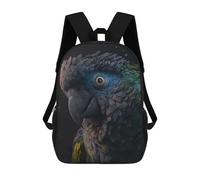 sinyumoney Senegal Parrot Mochila Escolar Infantil Estampada Para Adultos Y Niños, Mochila De Viaje Para El Día A Día 17inch