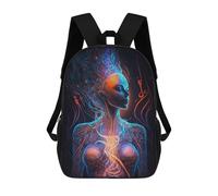 sinyumoney Serene Serenade Mochila Escolar De 17 Pulgadas Impresa En 3D Mochilas Infantiles Mochila Genial Impresa En 3D Para Niños De Primaria Y Secundaria