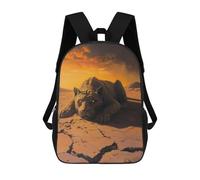 sinyumoney Shadow of The Last Sun Mochilas Para Niños Mochila Escolar De Moda Mochila Escolar Impresa En 3D Para Niños Estudiantes De Primaria Y Secundaria 17inch