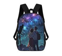 sinyumoney Shared Wonder Under Star Mochilas Para Niños Mochila Escolar Mochila Escolar Impresa En 3D Mochilas Escolares De Moda Para Niños De Primaria Y Secundaria 17inch