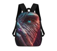 sinyumoney Shattered Reality Digital Art Mochila Escolar Infantil Impresa En 3D Para Niños, Mochila De Viaje De Alta Capacidad, Bolsas Para Libros, Mochila Escolar Infantil 17inch